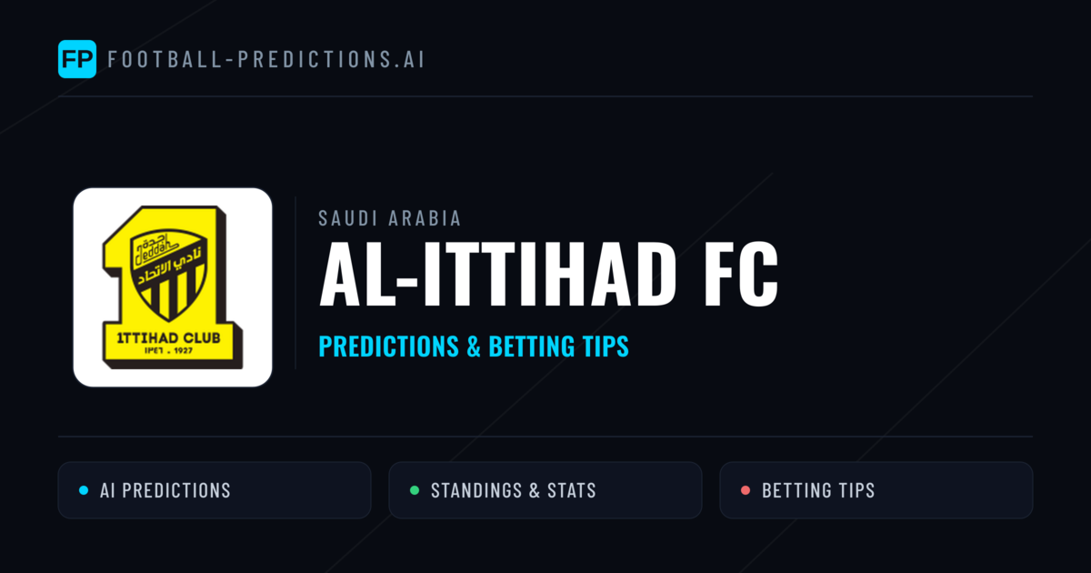 Al-Ittihad FC Predictions & Stats