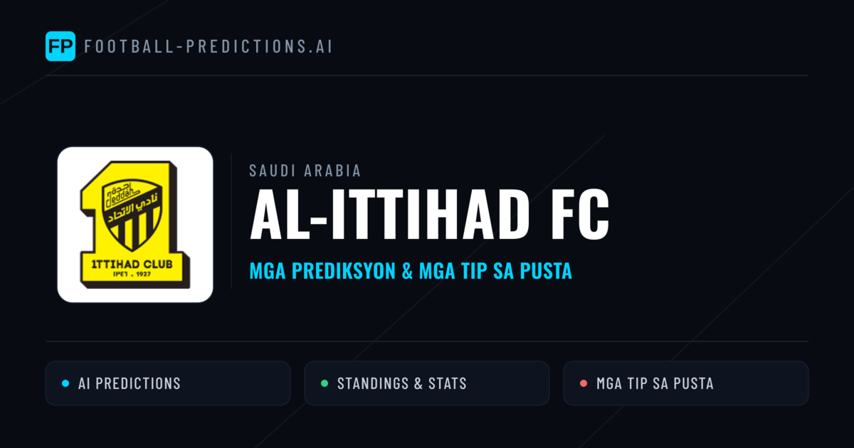 Al-Ittihad FC Predictions & Stats