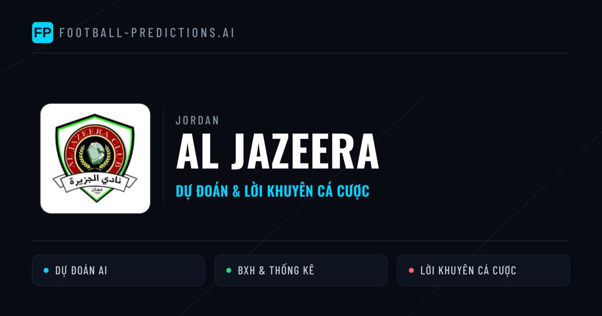 Al Jazeera Dự đoán & Thống kê