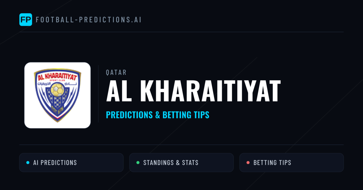 Al Kharaitiyat Predictions & Stats