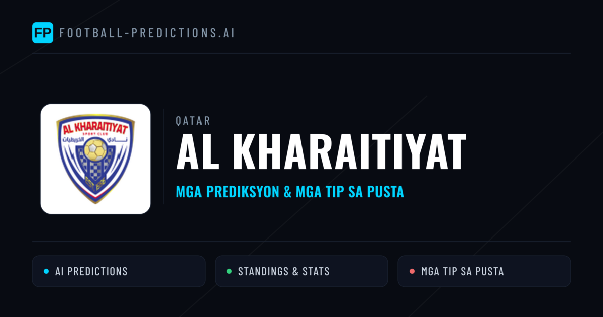 Al Kharaitiyat Predictions & Stats