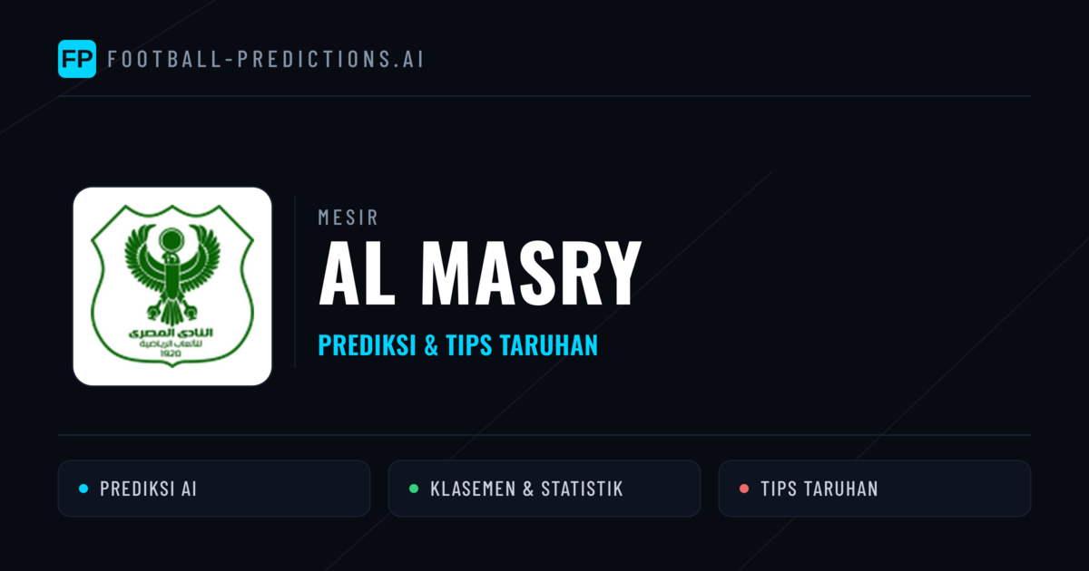 AL Masry Prediksi & Statistik Piala Dunia