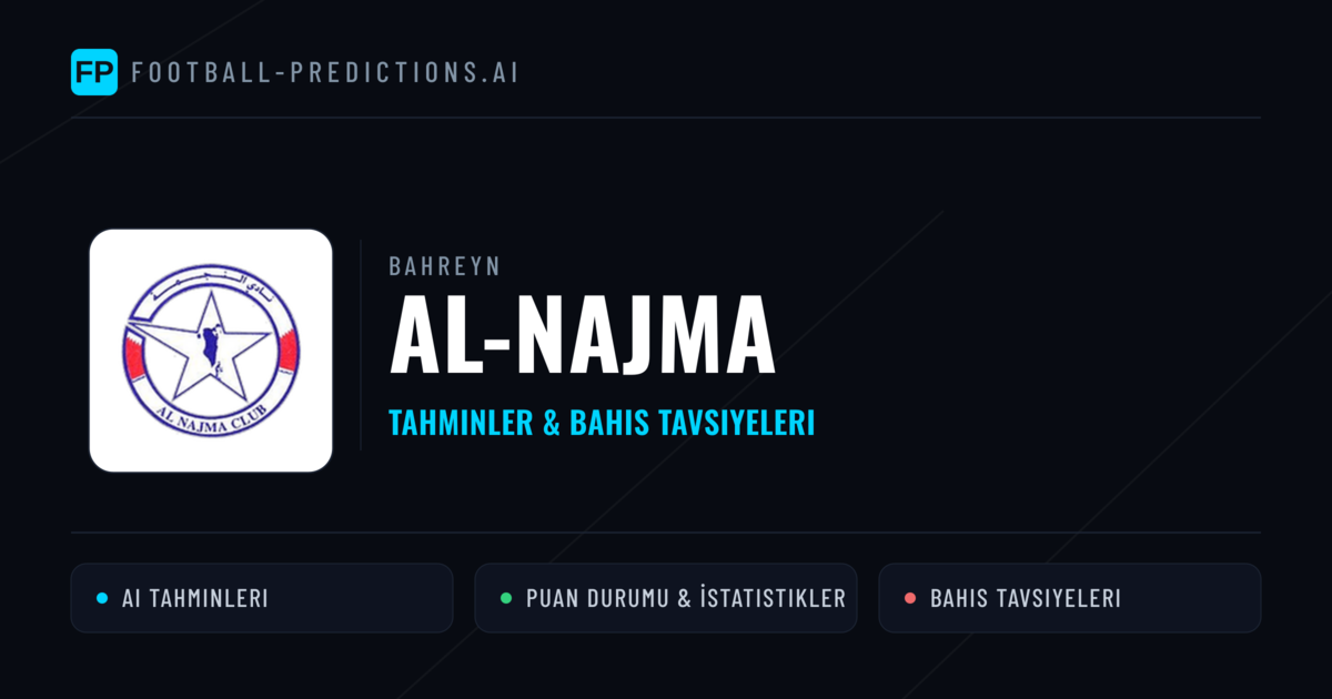 El-Najma Tahminleri & İstatistikler