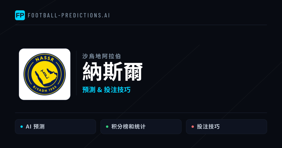納斯爾 運彩分析|足球預測與數據