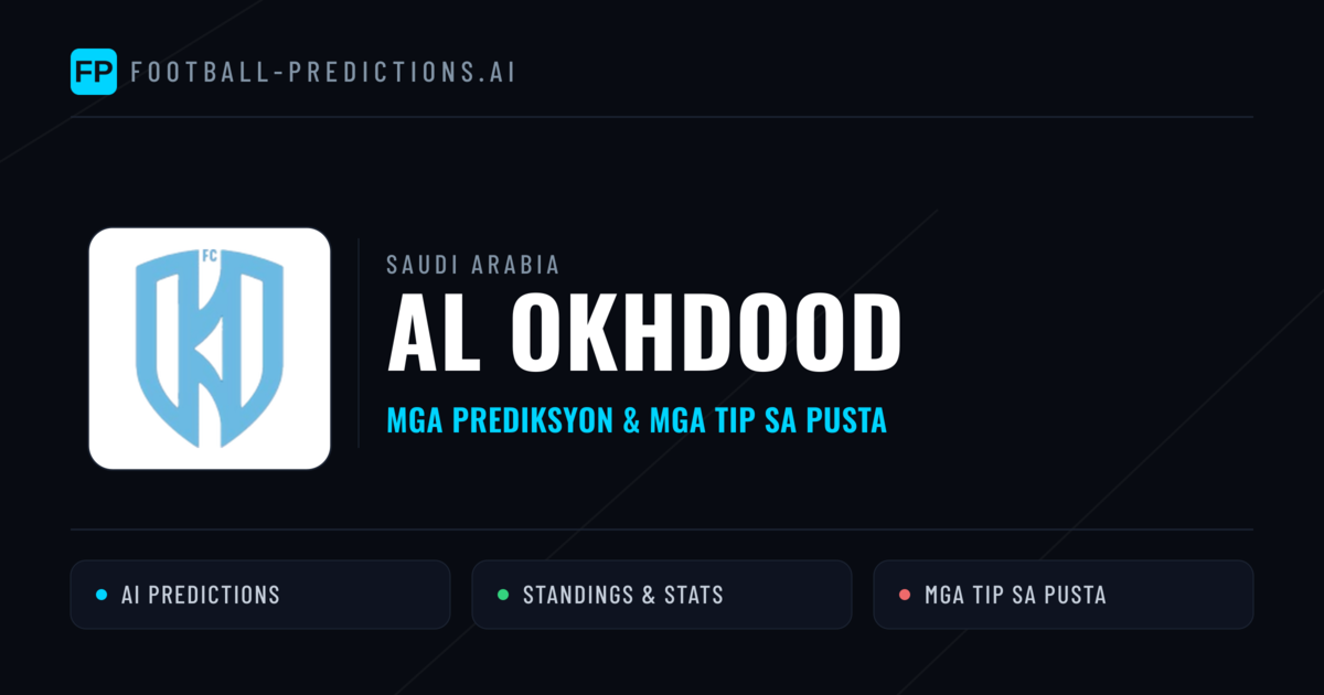 Al Okhdood Predictions & Stats