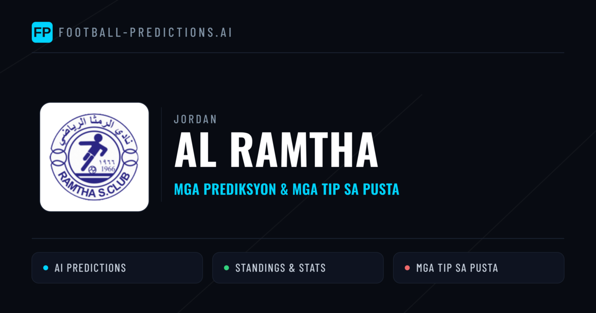Al Ramtha Predictions & Stats