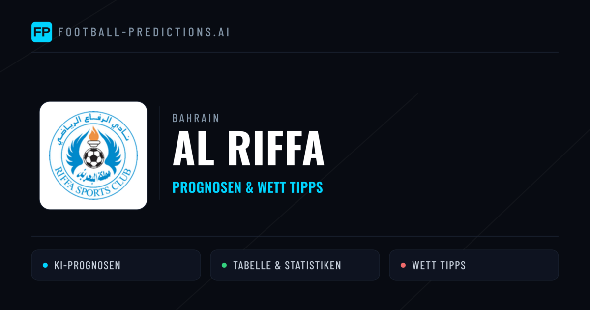 Al Riffa Prognosen & Statistiken