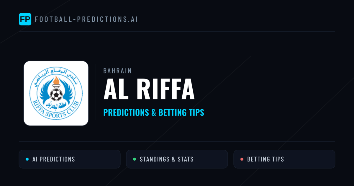Al Riffa Predictions & Stats