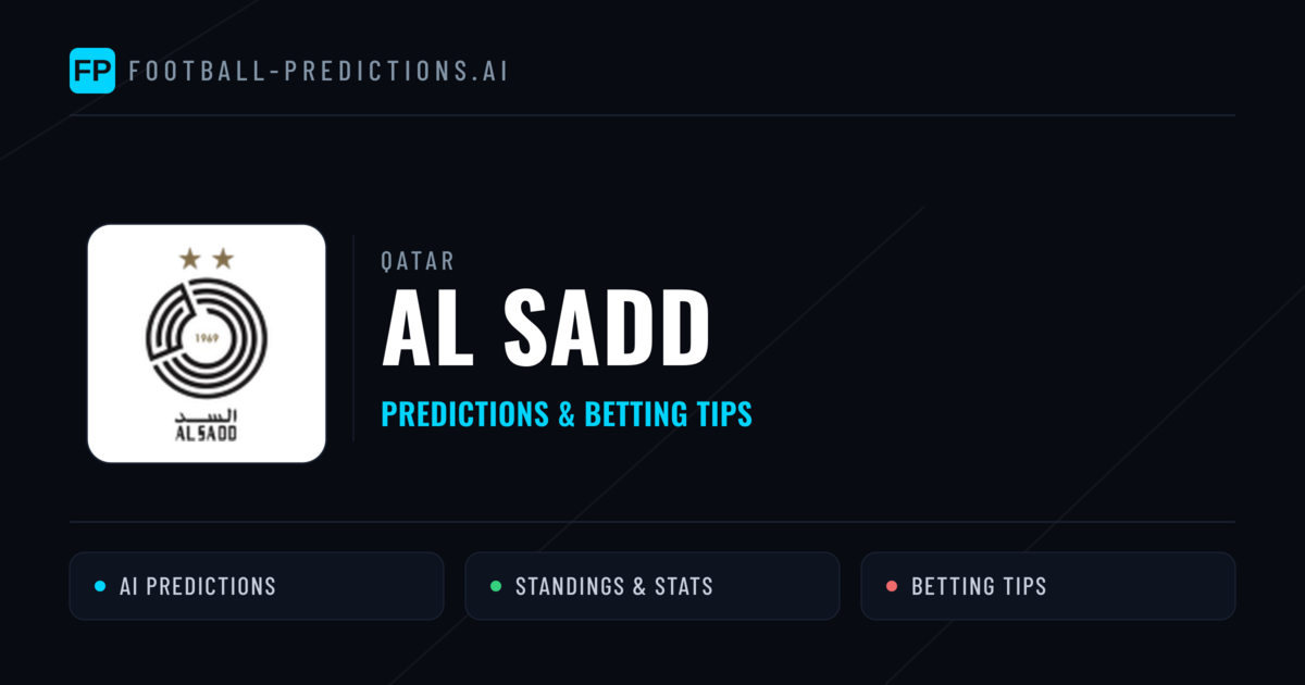 Al Sadd Predictions & Stats
