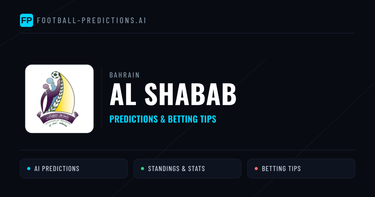 Al Shabab Predictions & Stats