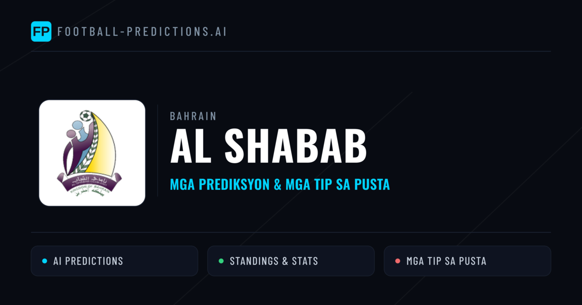 Al Shabab Predictions & Stats