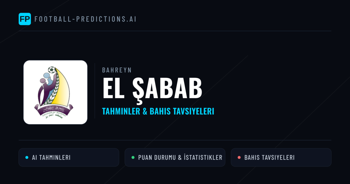 El Şabab Tahminleri & İstatistikler
