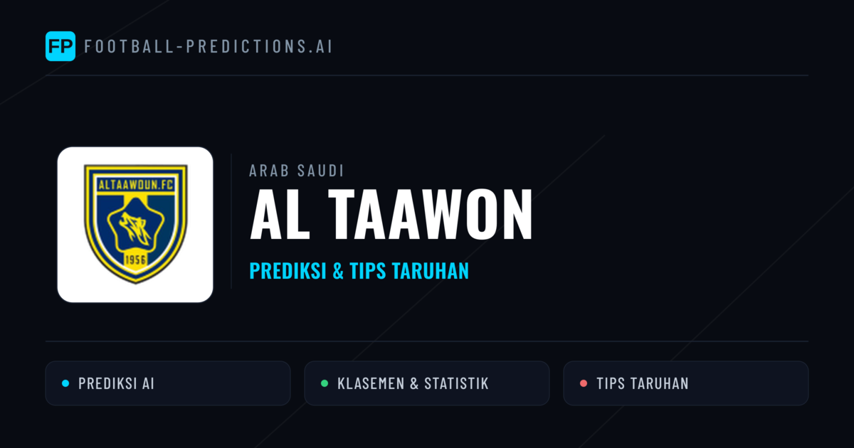 Al Taawon Prediksi & Statistik Piala Dunia