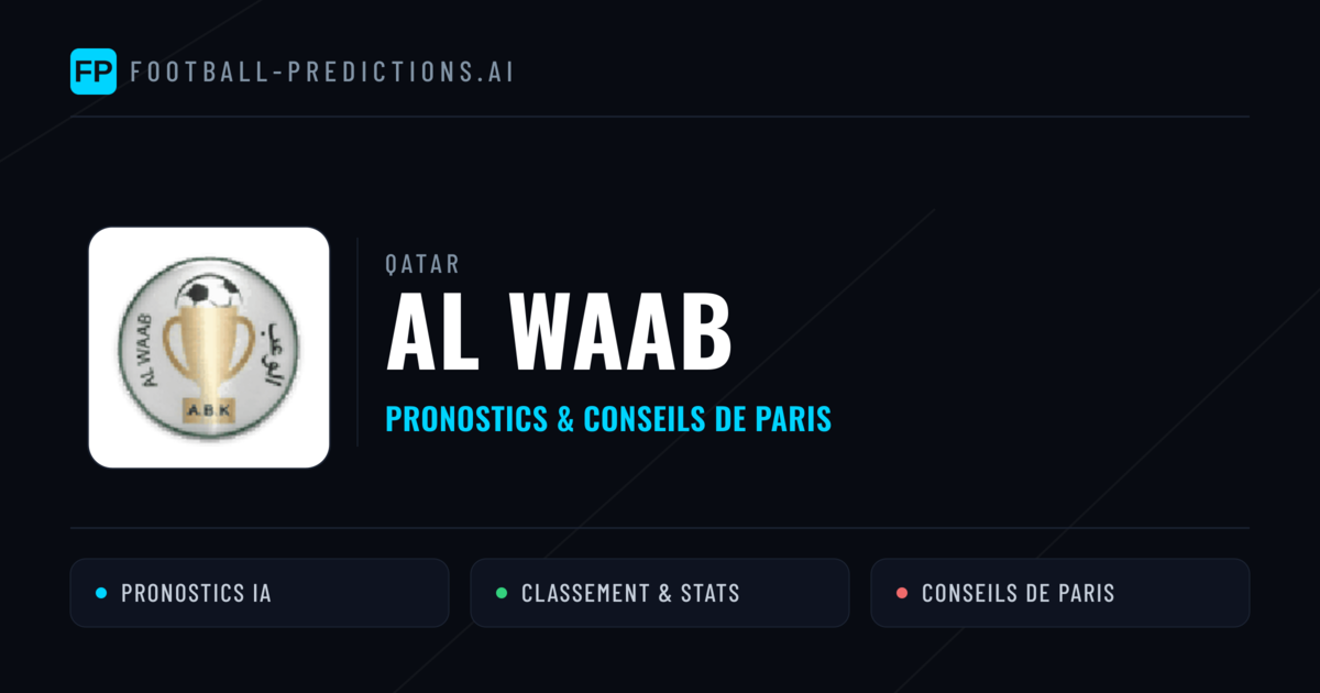 Al Waab Pronostics & Statistiques