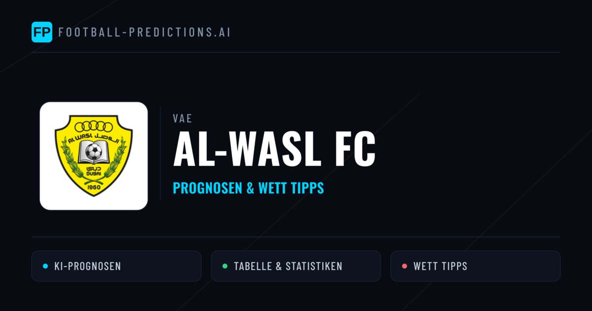 Al-Wasl FC Prognosen & Statistiken