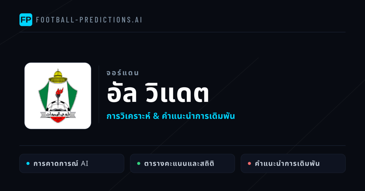 อัล วิแดต การวิเคราะห์และสถิติ