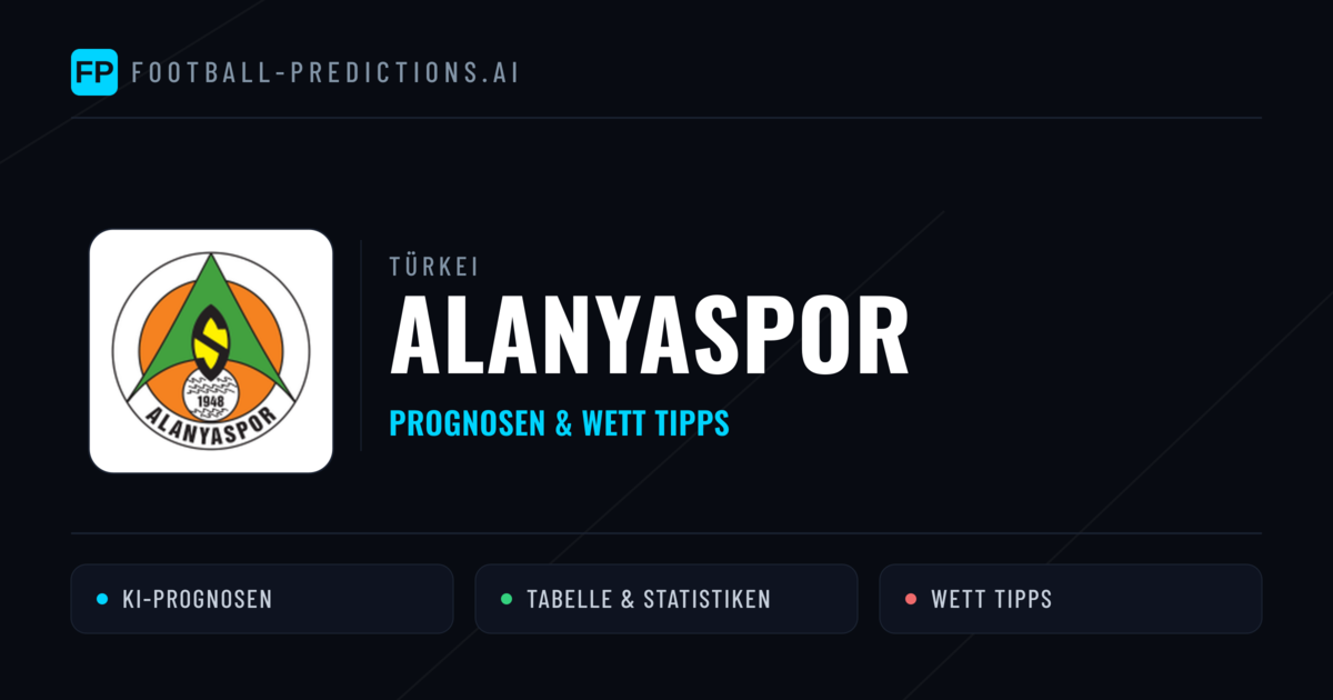 Alanyaspor Prognosen & Statistiken
