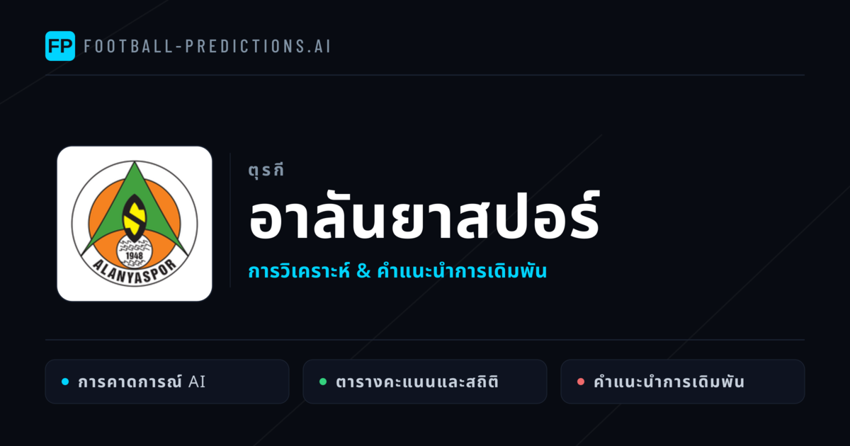 อาลันยาสปอร์ การวิเคราะห์และสถิติ