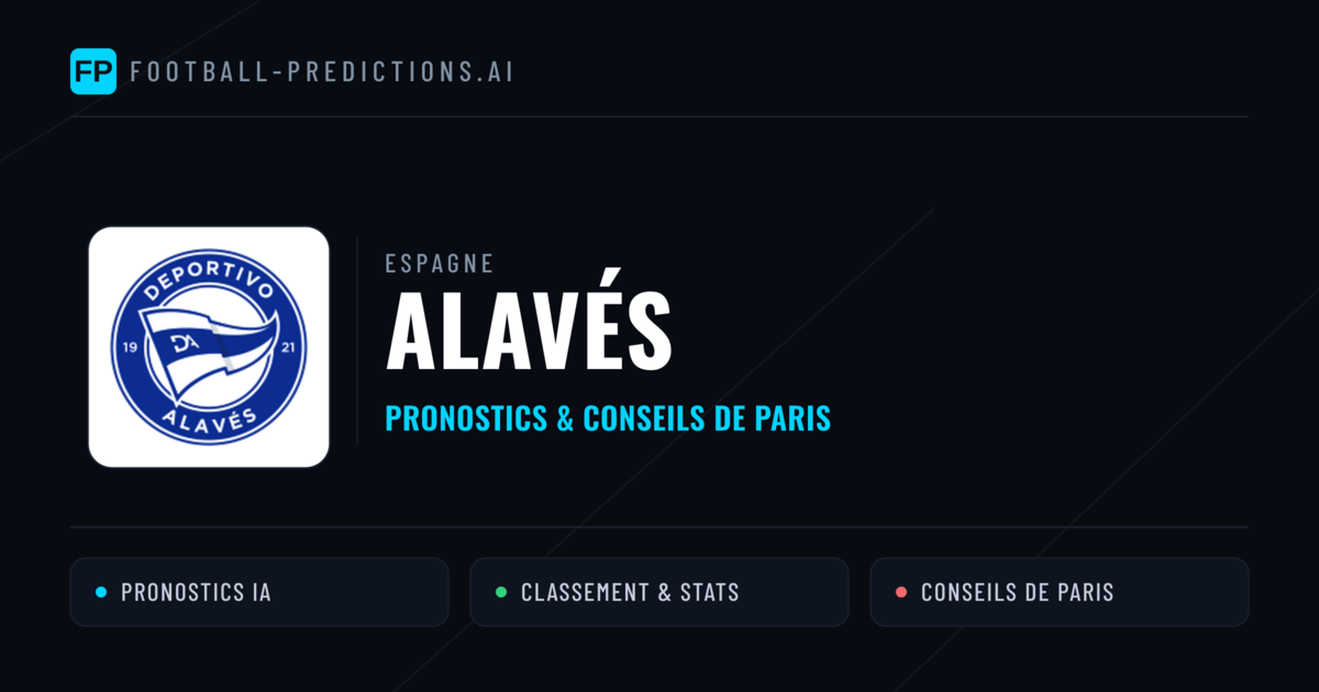 Alavés Pronostics & Statistiques