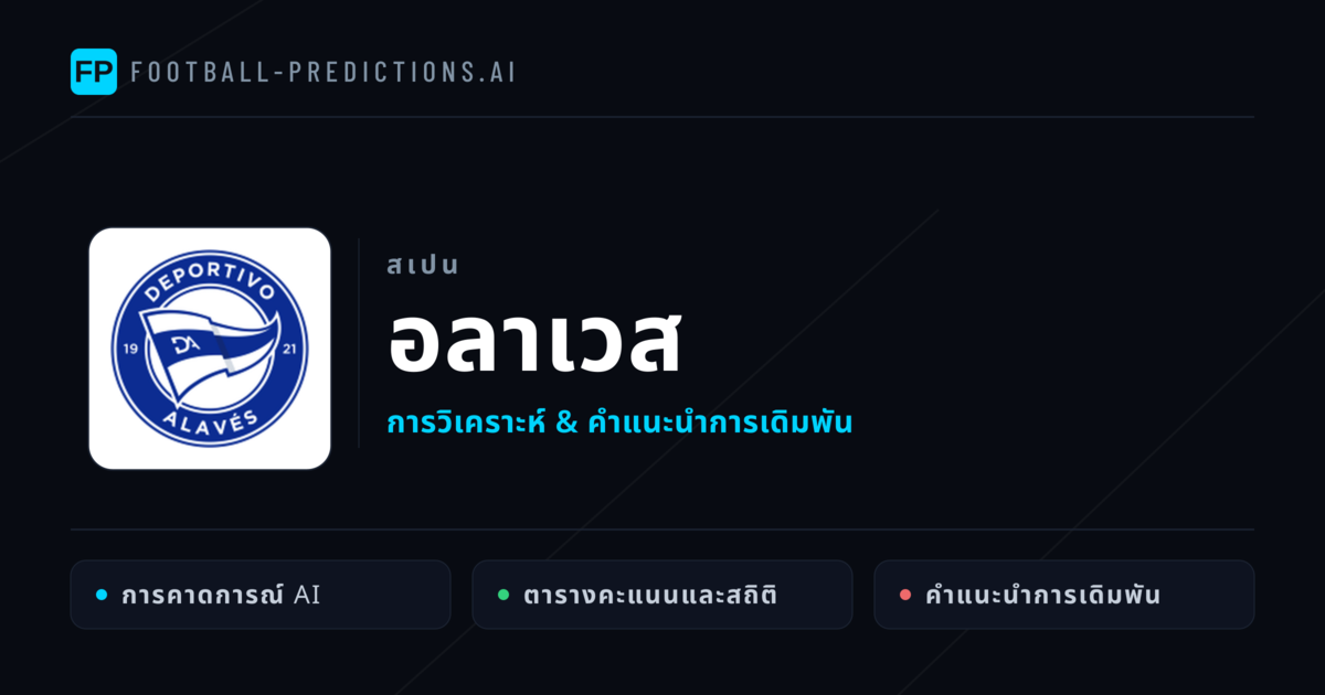 อลาเวส การวิเคราะห์และสถิติ