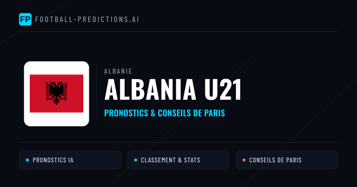 Albania U21 Pronostics & Statistiques