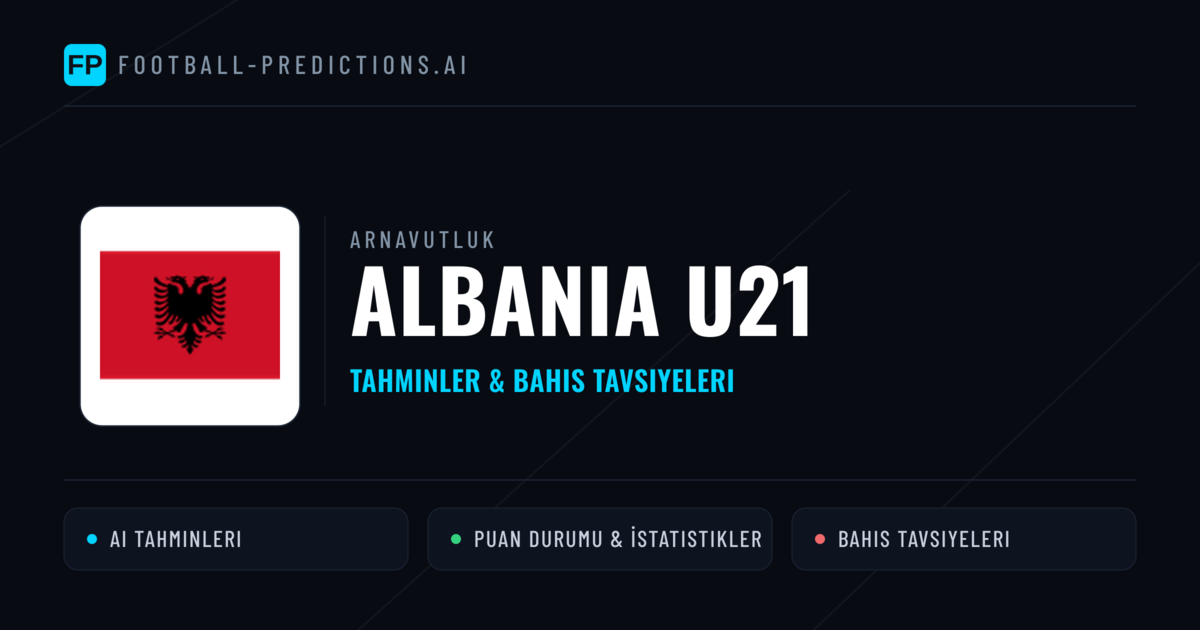 Albania U21 Tahminleri & İstatistikler
