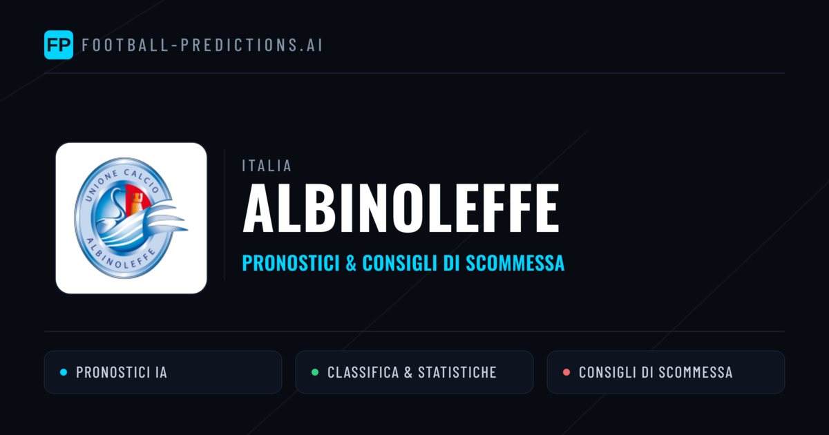 Pronostici e Statistiche Albinoleffe