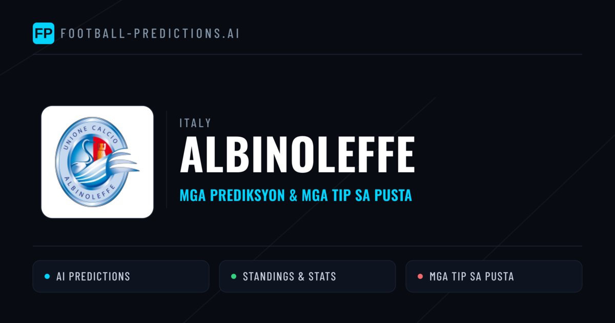 Albinoleffe Predictions & Stats