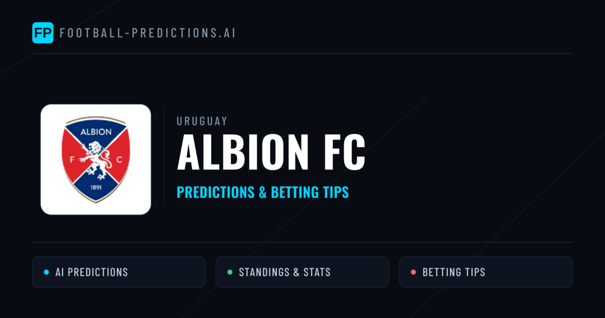 Albion FC Predictions & Stats