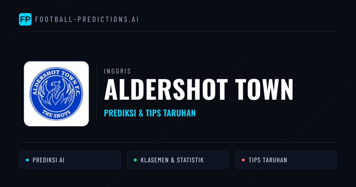 Aldershot Town Prediksi & Statistik Piala Dunia