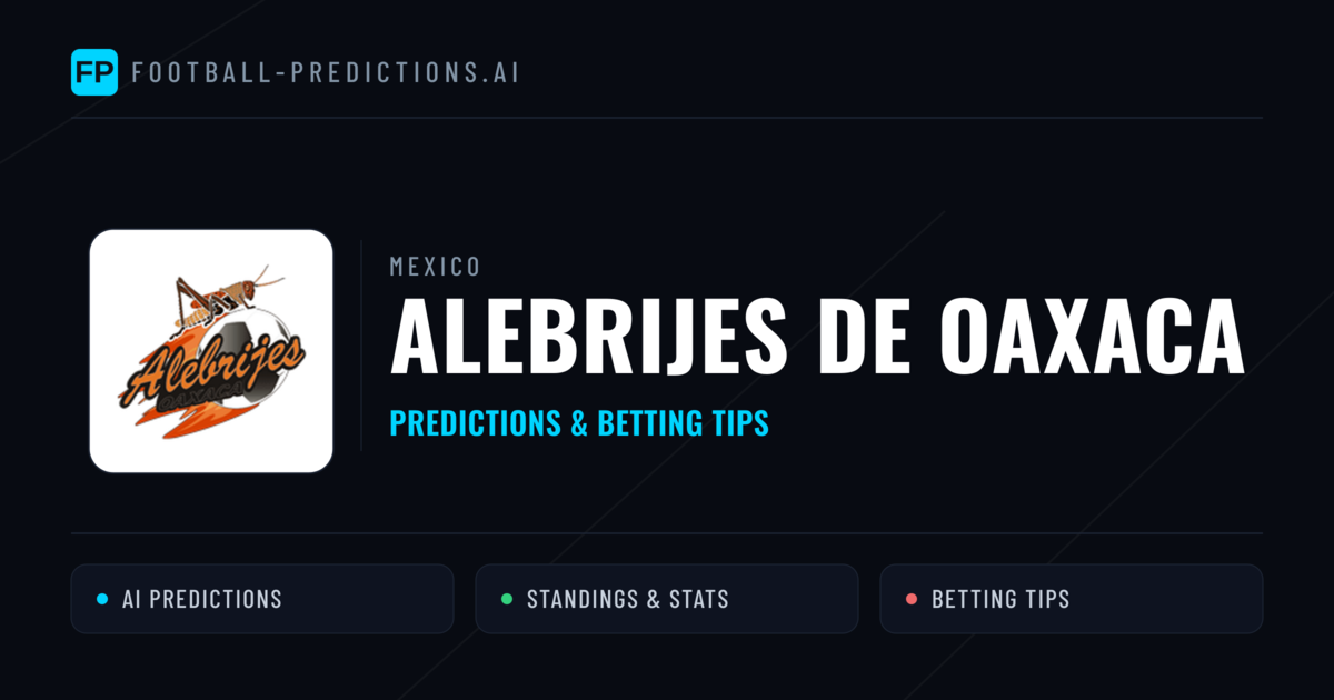 Alebrijes de Oaxaca Predictions & Stats