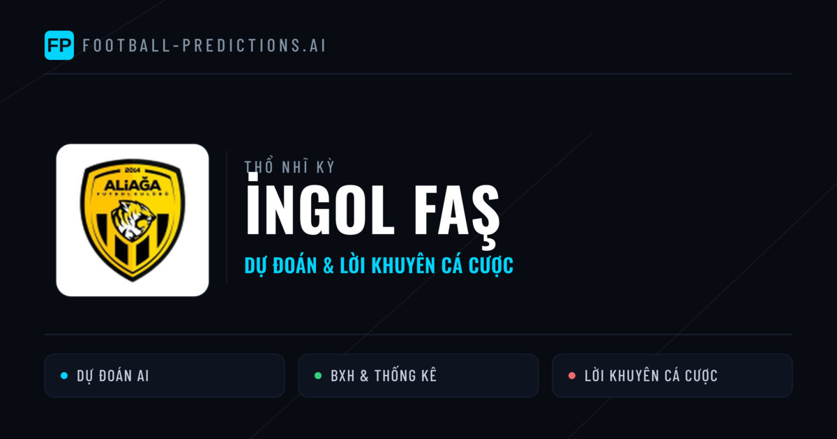 İngol FAŞ Dự đoán & Thống kê