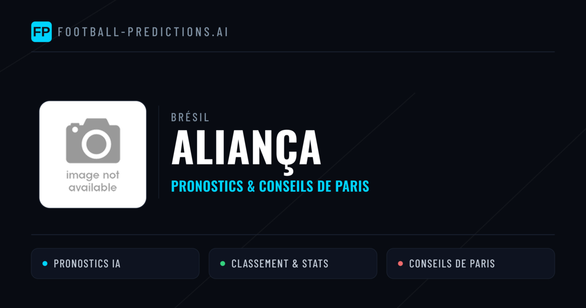 Aliança Pronostics & Statistiques