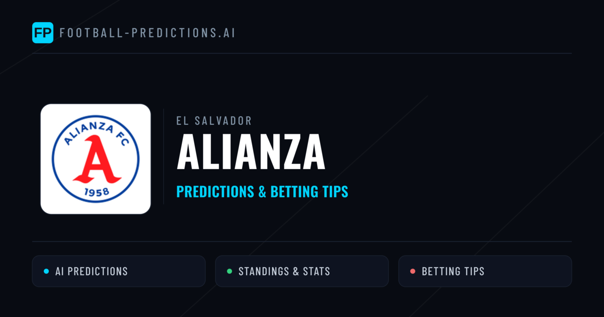 Alianza Predictions & Stats