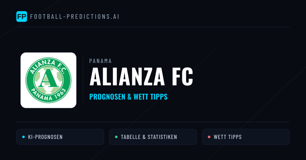 Alianza FC Prognosen & Statistiken