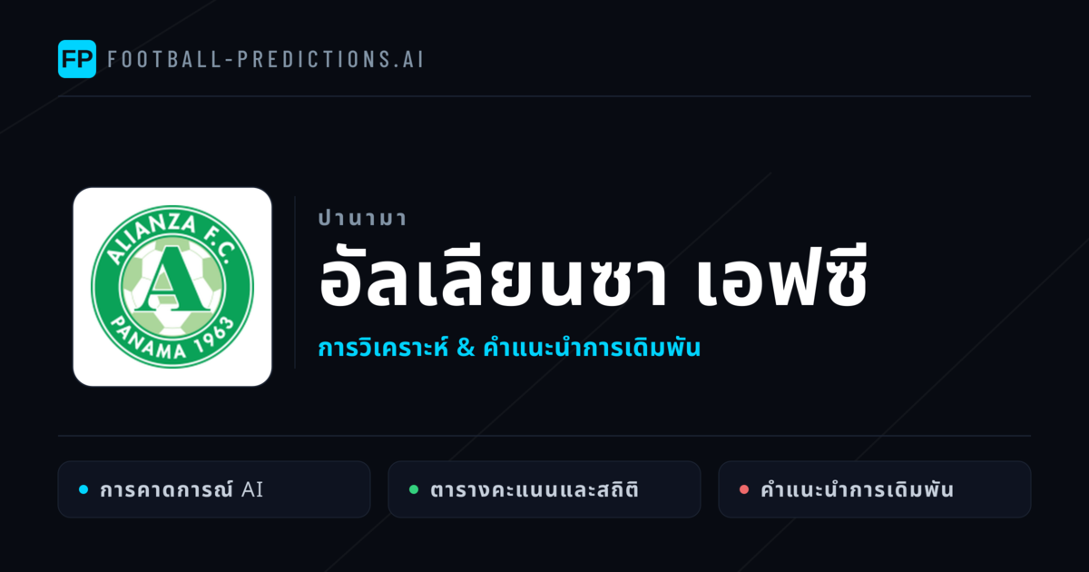 อัลเลียนซา เอฟซี การวิเคราะห์และสถิติ