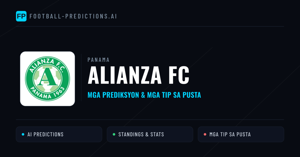 Alianza FC Predictions & Stats
