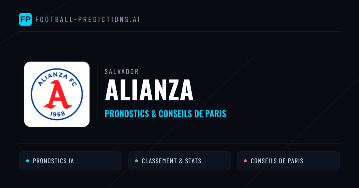 Alianza Pronostics & Statistiques