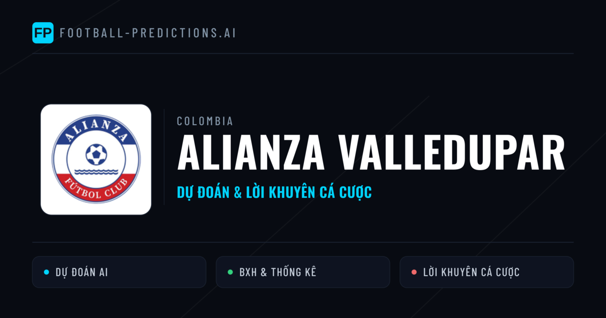 Alianza Valledupar Dự đoán & Thống kê