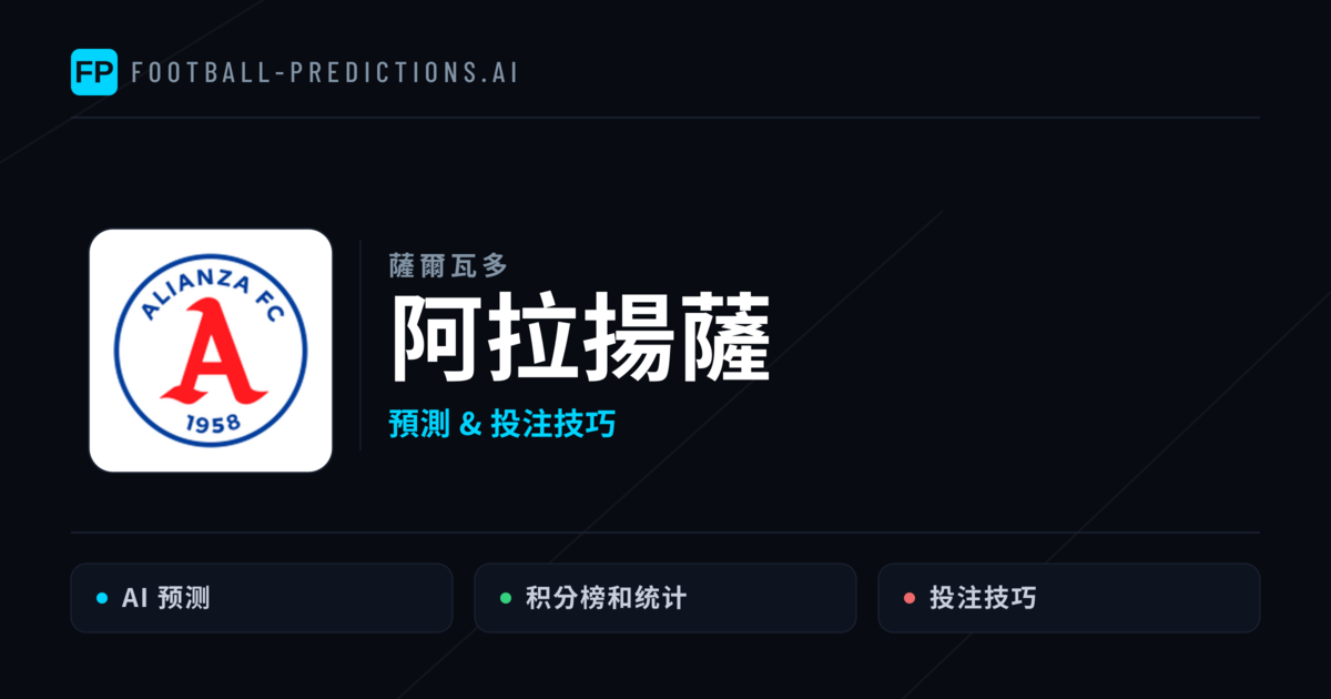 阿拉揚薩 運彩分析｜足球預測與數據