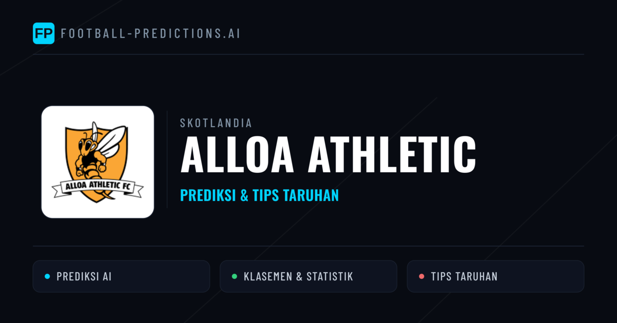 Alloa Athletic Prediksi & Statistik Piala Dunia