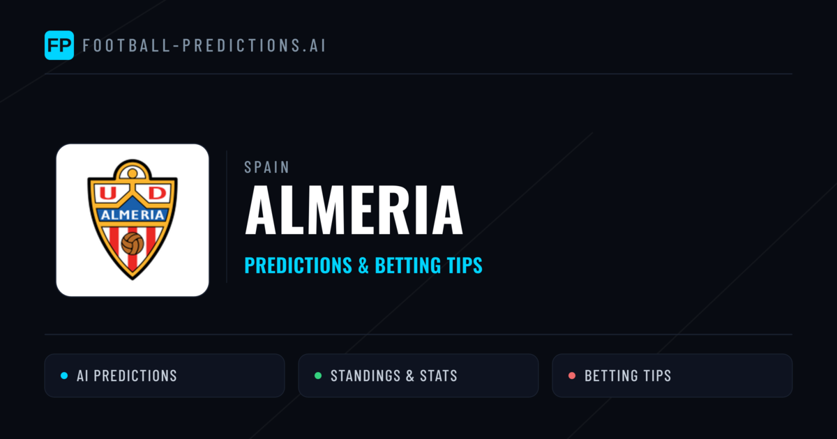 Almeria Predictions & Stats