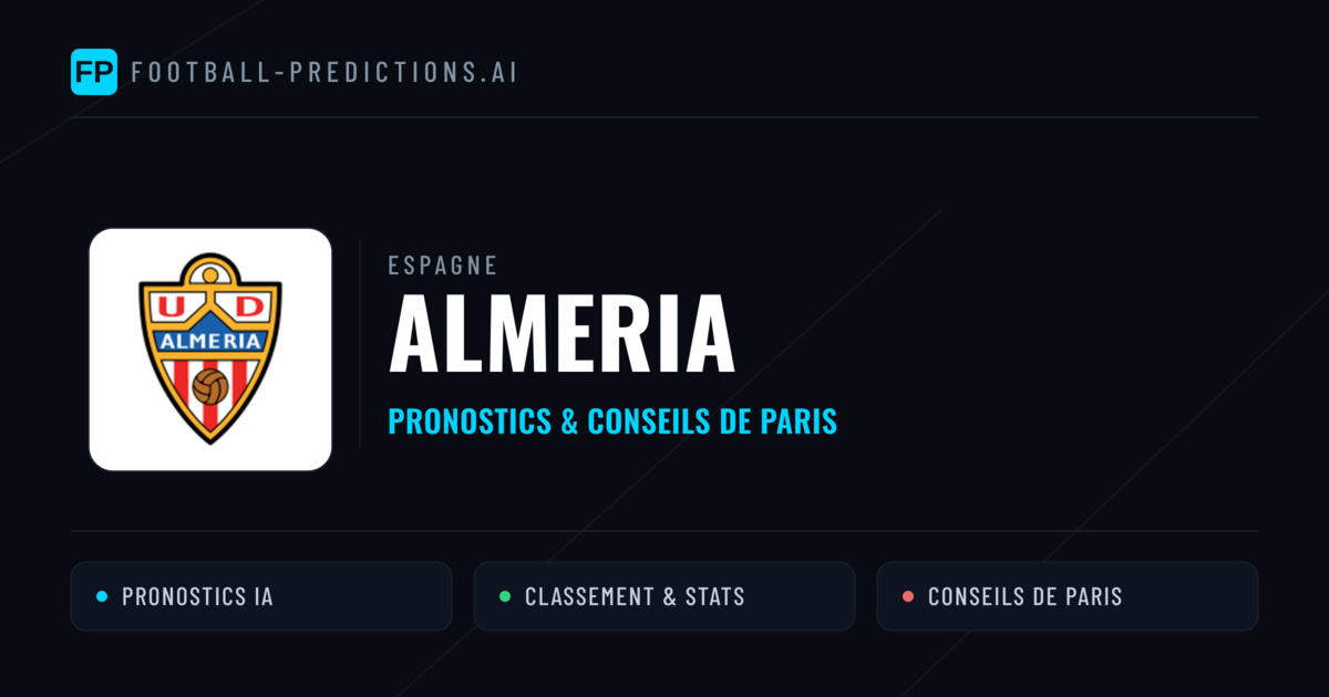 Almeria Pronostics & Statistiques