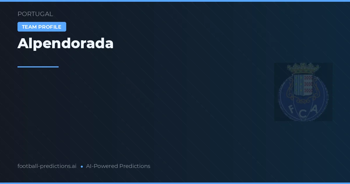 Alpendorada Pronostics & Statistiques