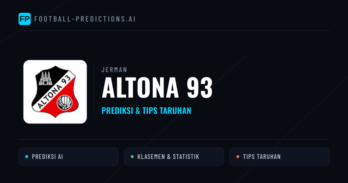 Altona 93 Prediksi & Statistik Piala Dunia