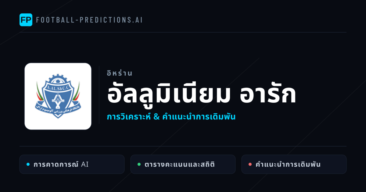 อัลลูมิเนียม อารัก การวิเคราะห์และสถิติ
