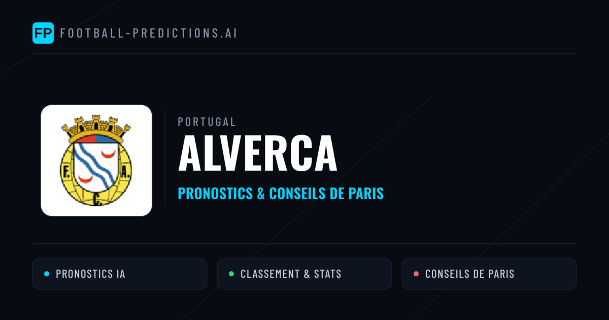 Alverca Pronostics & Statistiques