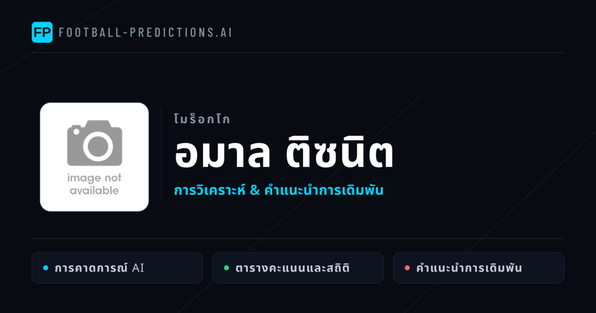 อมาล ติซนิต การวิเคราะห์และสถิติ