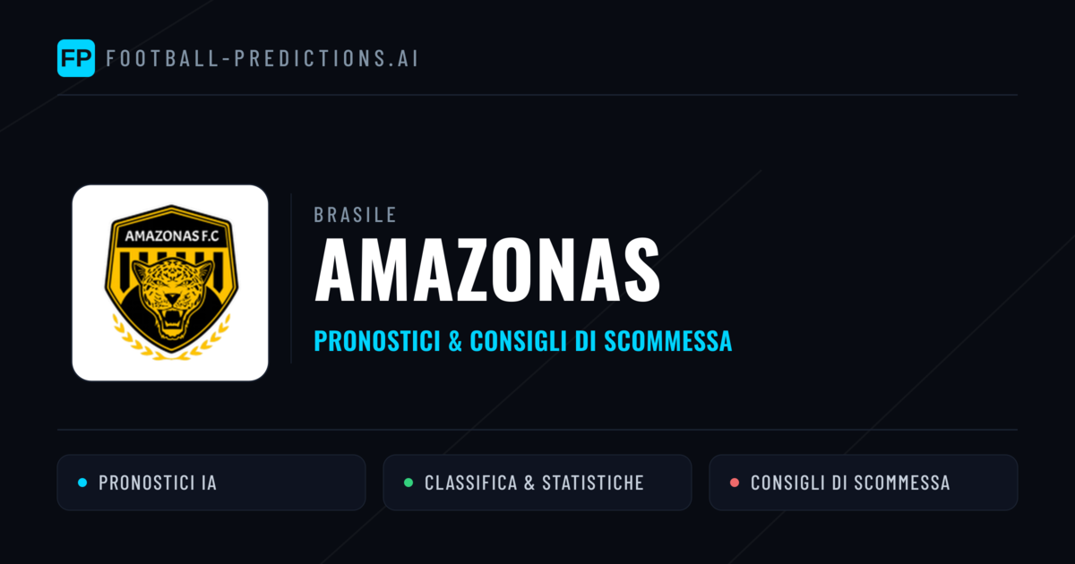 Pronostici e Statistiche Amazonas