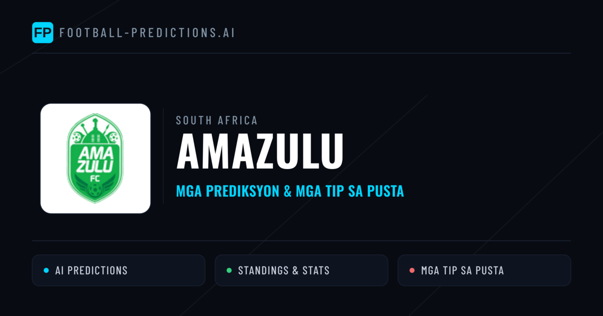 Amazulu Predictions & Stats